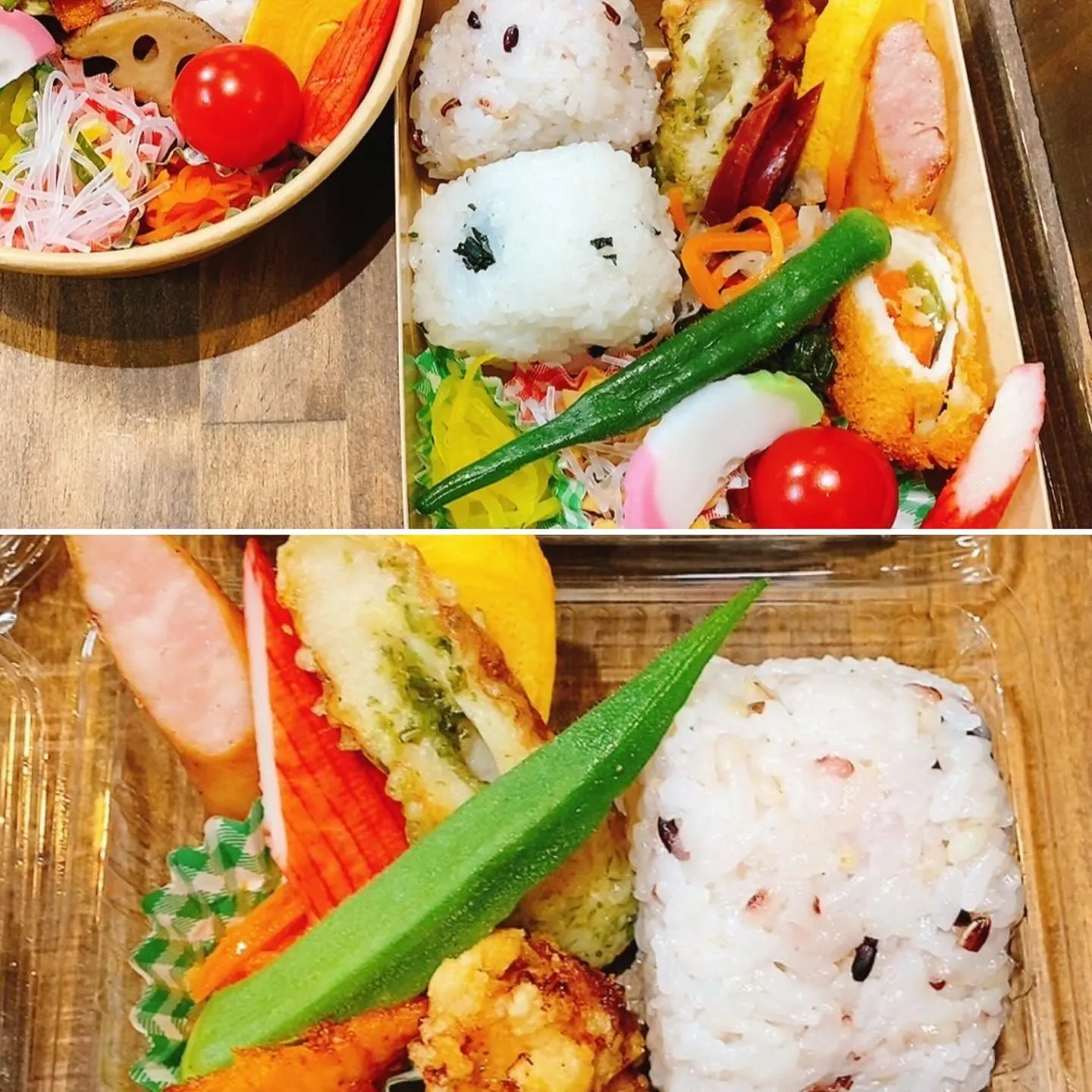 自販機にお弁当入れました！