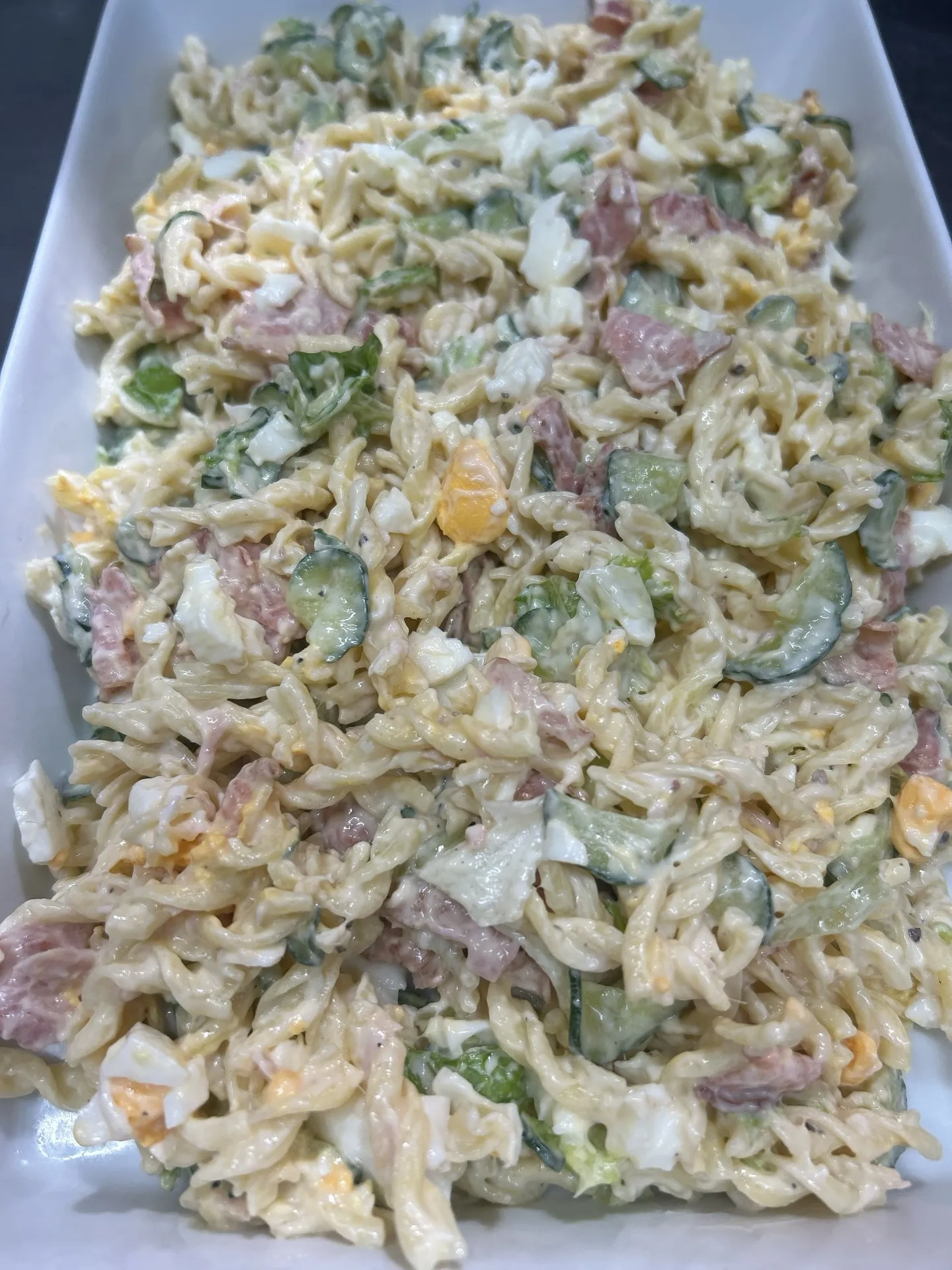 マカロニサラダたくさん出来ました!