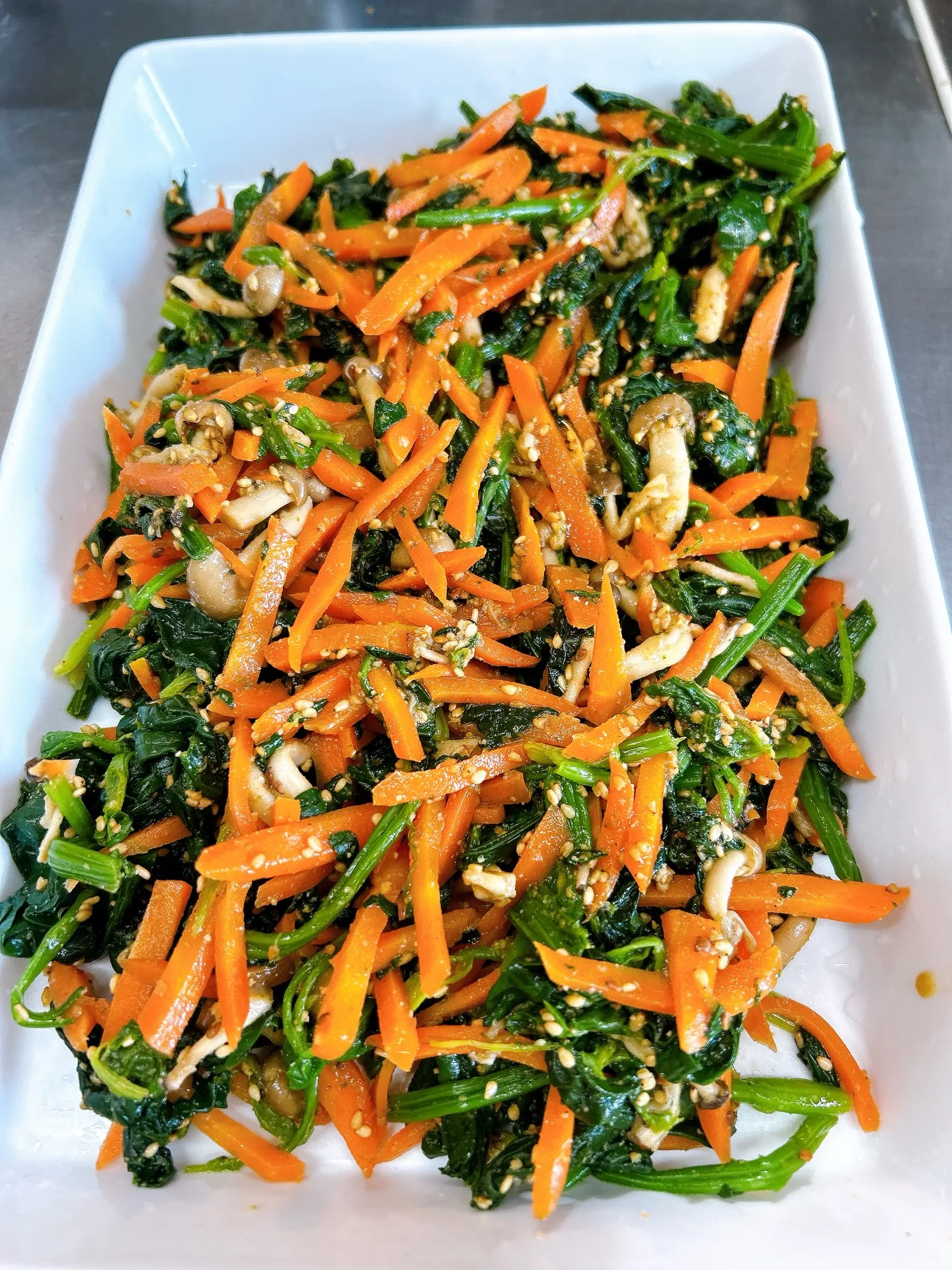 マカロニサラダ＆野菜のごま和え