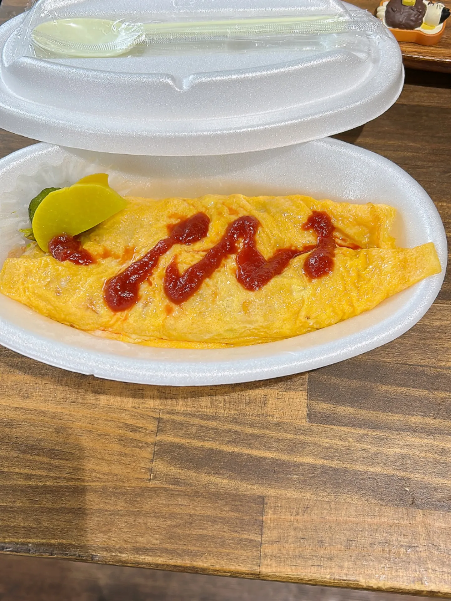 レバニラ炒め、オムライス出来ました!