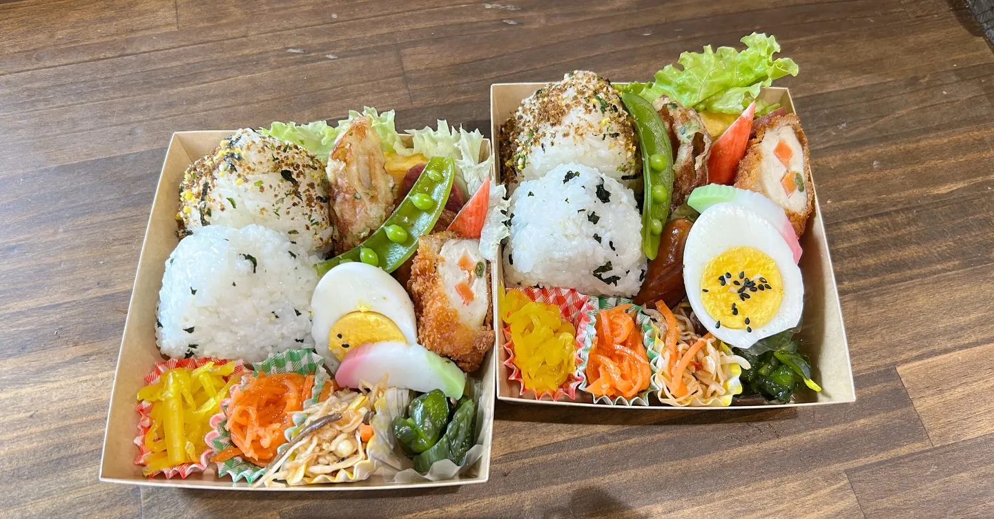 おむすび弁当出来ました！