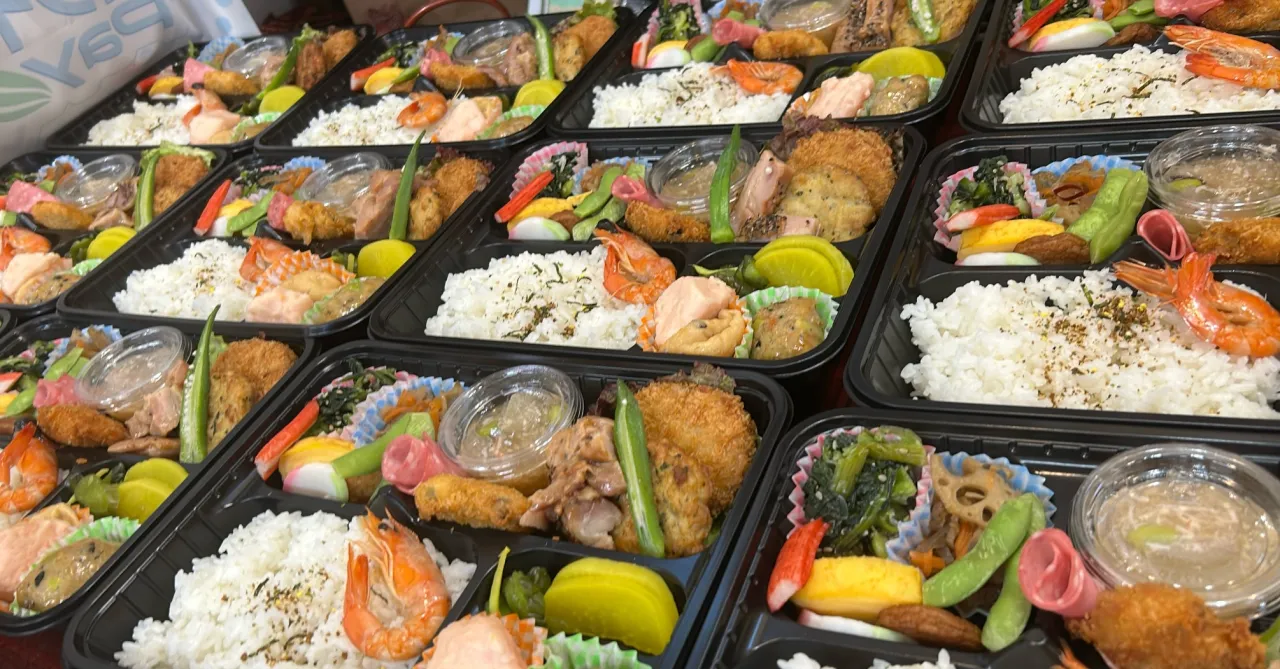 お弁当のオーダーをいただきました！